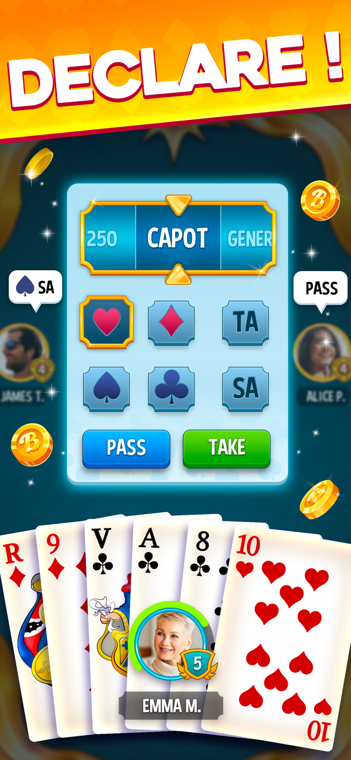 Belote et Coinche  le Défi