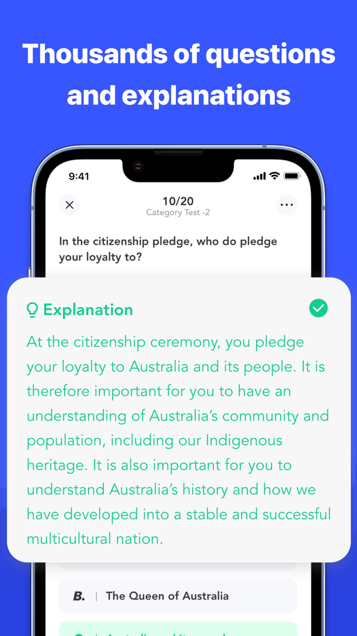 Citizenship Test AU 2023 prep