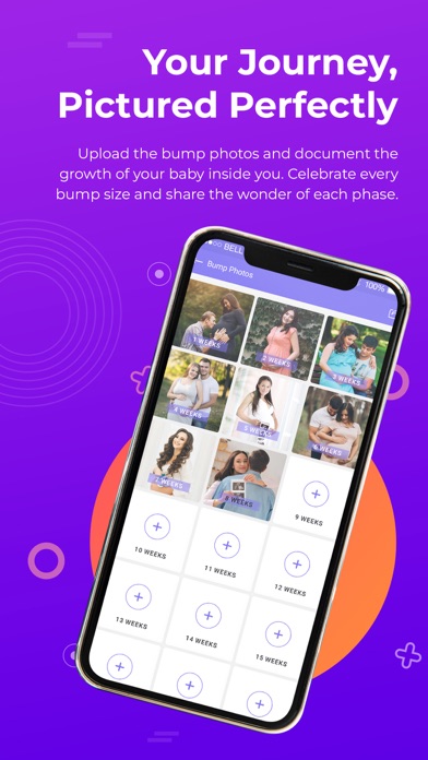Pregnancy+Baby Growth Tracker iPhone screenshot 9 - Medical app