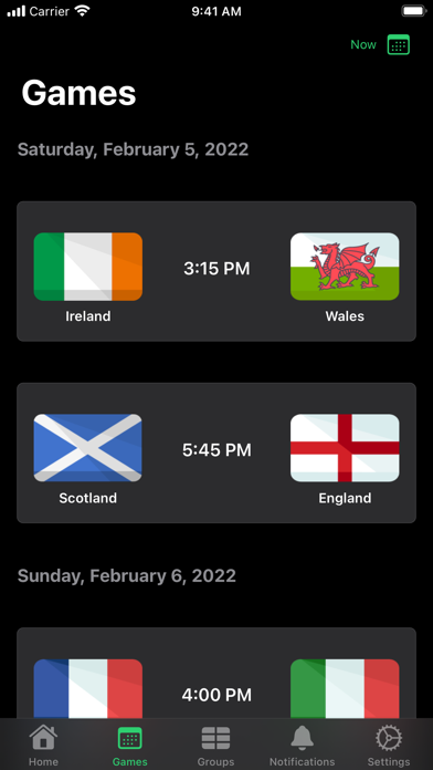 6 nations Screenshot