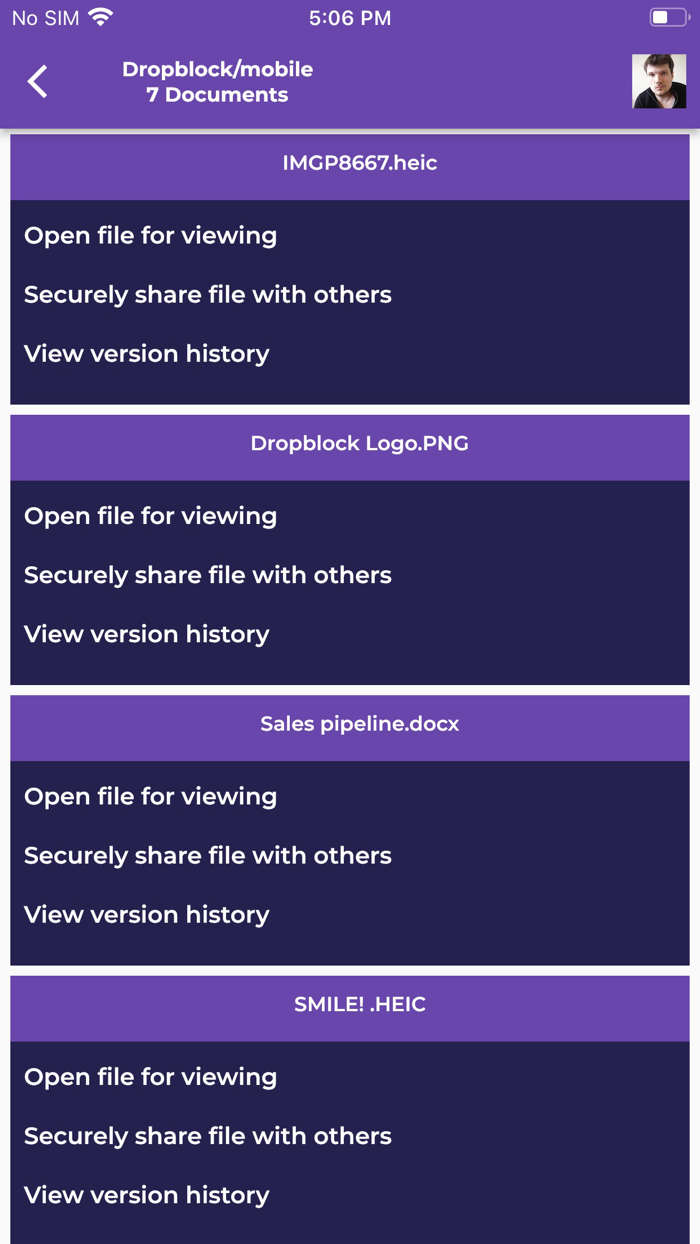 Dropblock Web3 File Storage