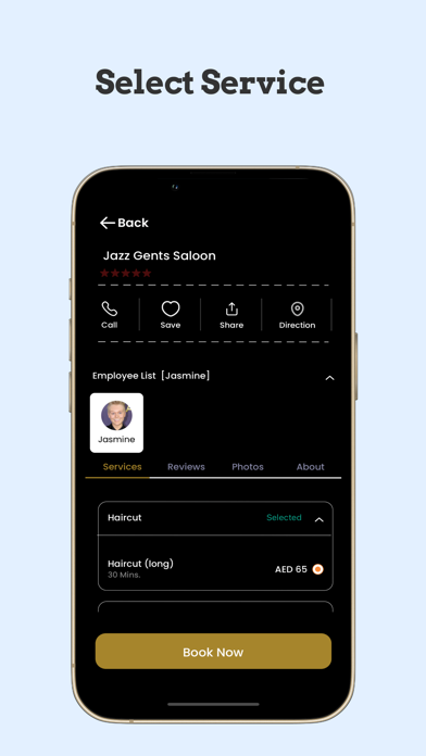 GroomUp Booking Spa & Salon Screenshot