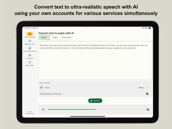 Screenshot #5 pour aidio