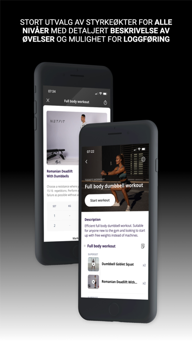 NetFitApp Screenshot