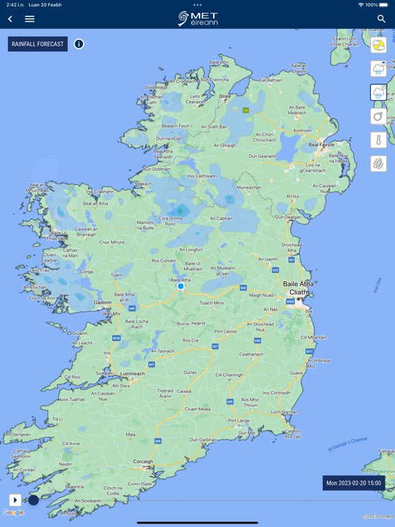 Screenshot #4 pour Met Éireann Weather Ireland