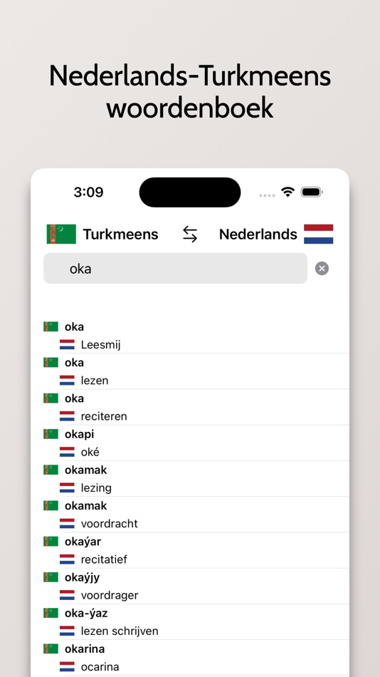 #3. Turkmeens-Nederlands (iOS) 由: FB PUBLISHING LLC