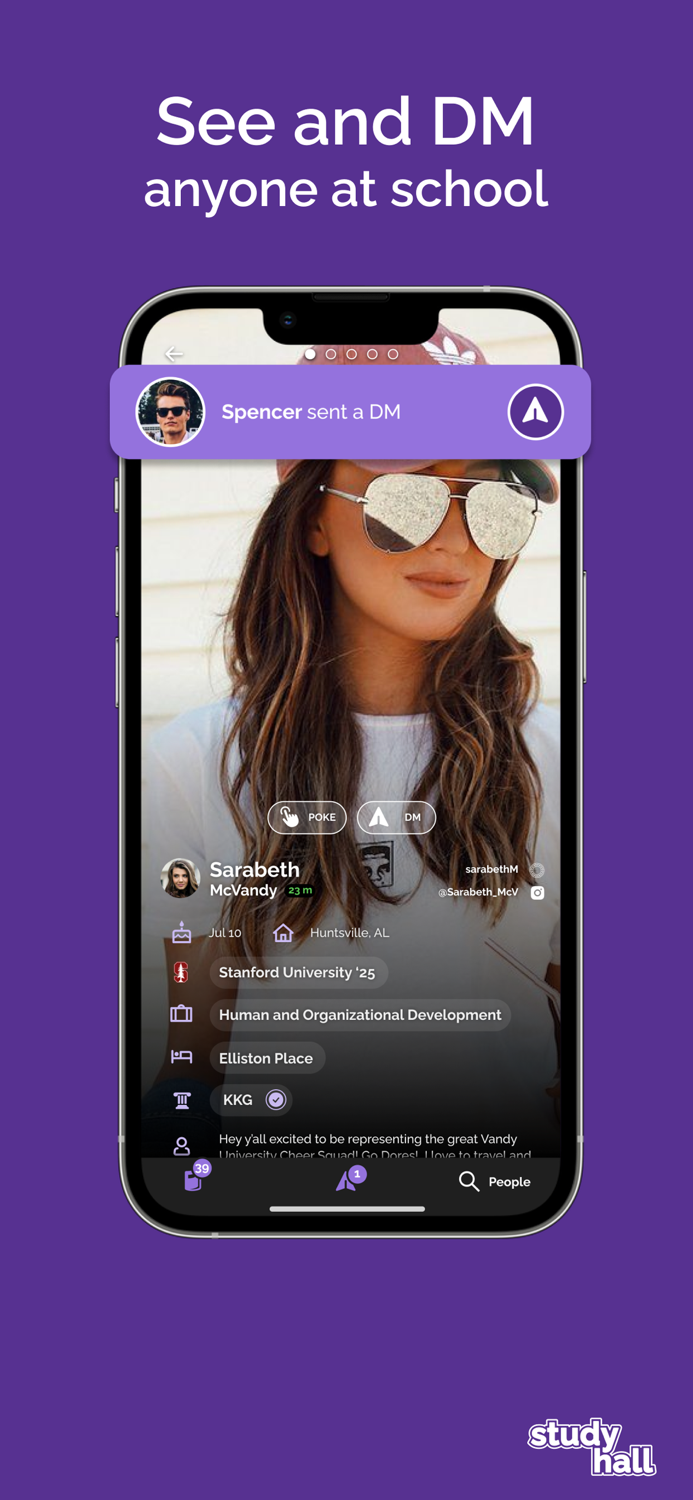Study Hall class group chats
