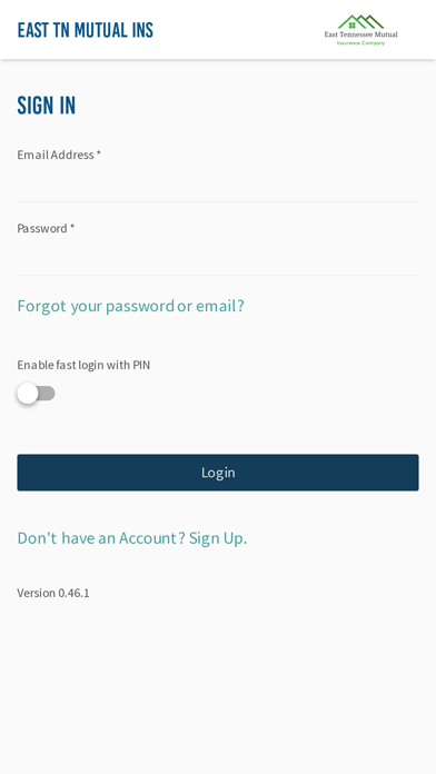 East Tennessee Mutual Ins Screenshot