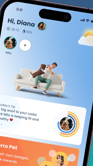 Perro: Dog Care & Rewards App Screenshot