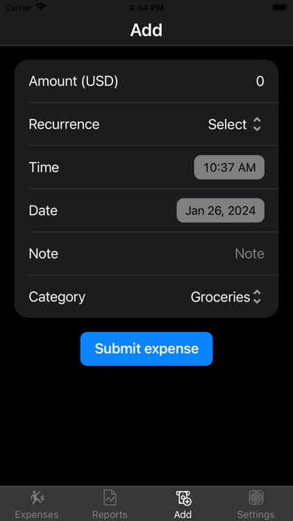 Expense Ease screenshot-3