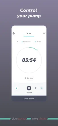 Pump with Elvie: Screenshot 1 von 6
