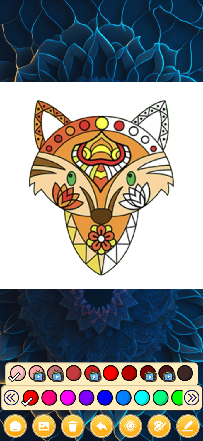 Mandala Art Coloring Games