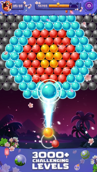 Dinosaurs Bubble Shooter Screenshot