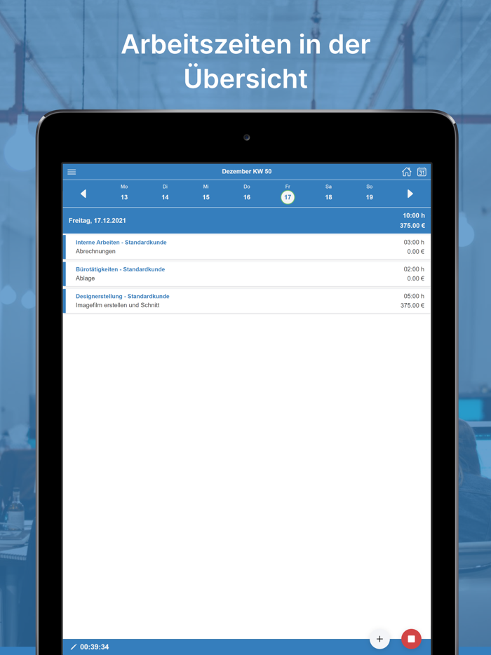 SpikeTime Zeiterfassung