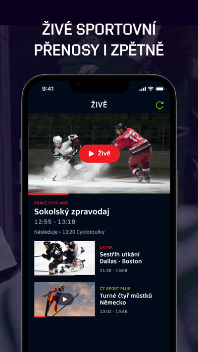 Screenshot #2 pour ČT sport