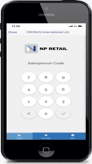 NP Retail POS screenshot 2