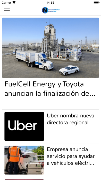 Noticias en Línea Screenshot