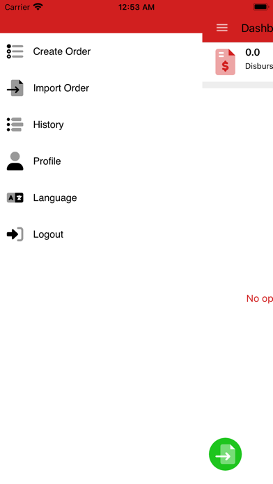 Screenshot 4 of Next Delivery Merchant App
