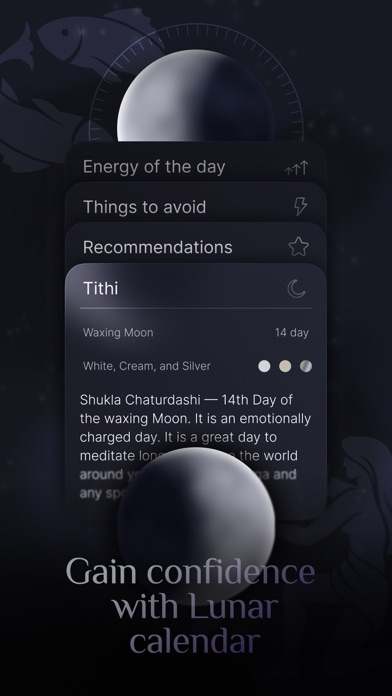 Astro Coach. Lunar Calendar Screenshot