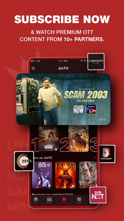 JioTV-Live TV & Catch-Up