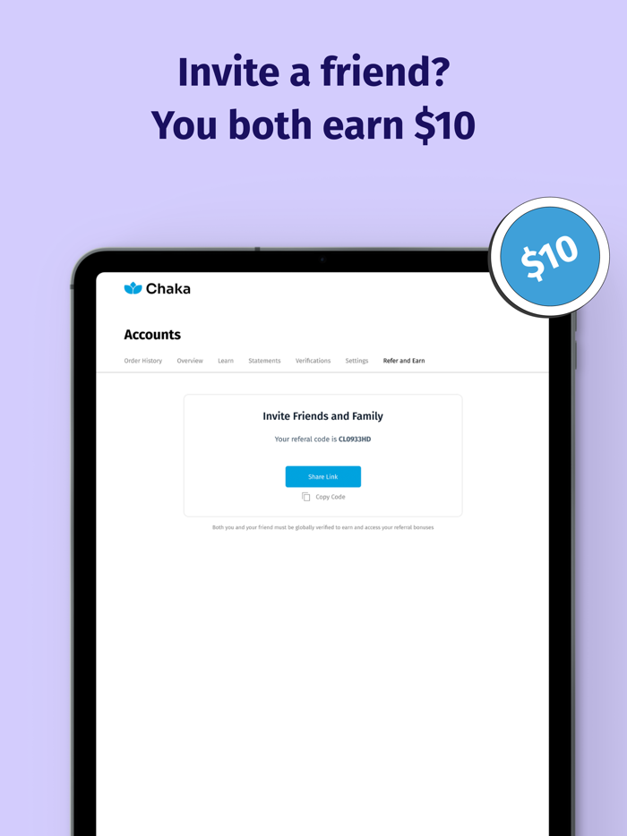 Chaka- Invest and Trade Globally