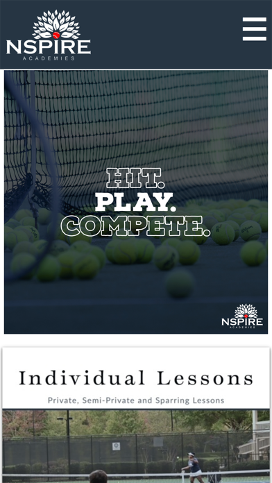 Nspire Tennis Screenshot