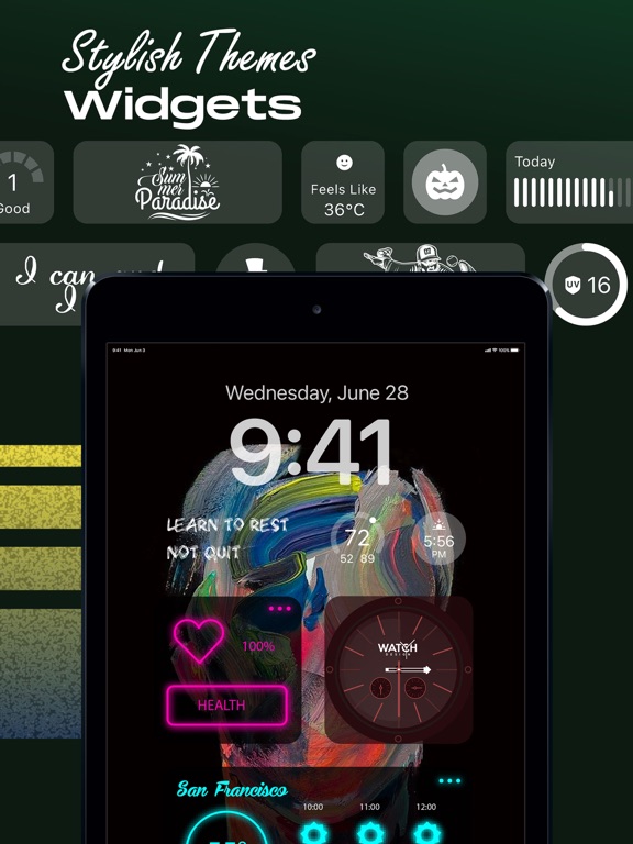Fonts Theme: Cool Keyboards iPad screenshot 1 - Utilities app