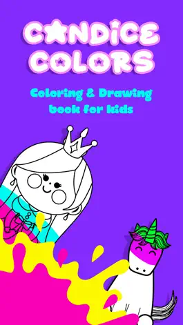 Game screenshot Coloring kids 3 years Candice mod apk
