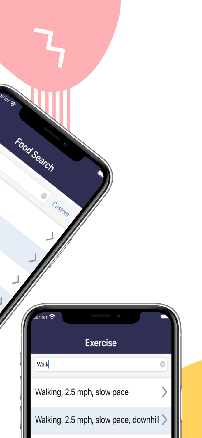 Tracker2Go Calorie Counter