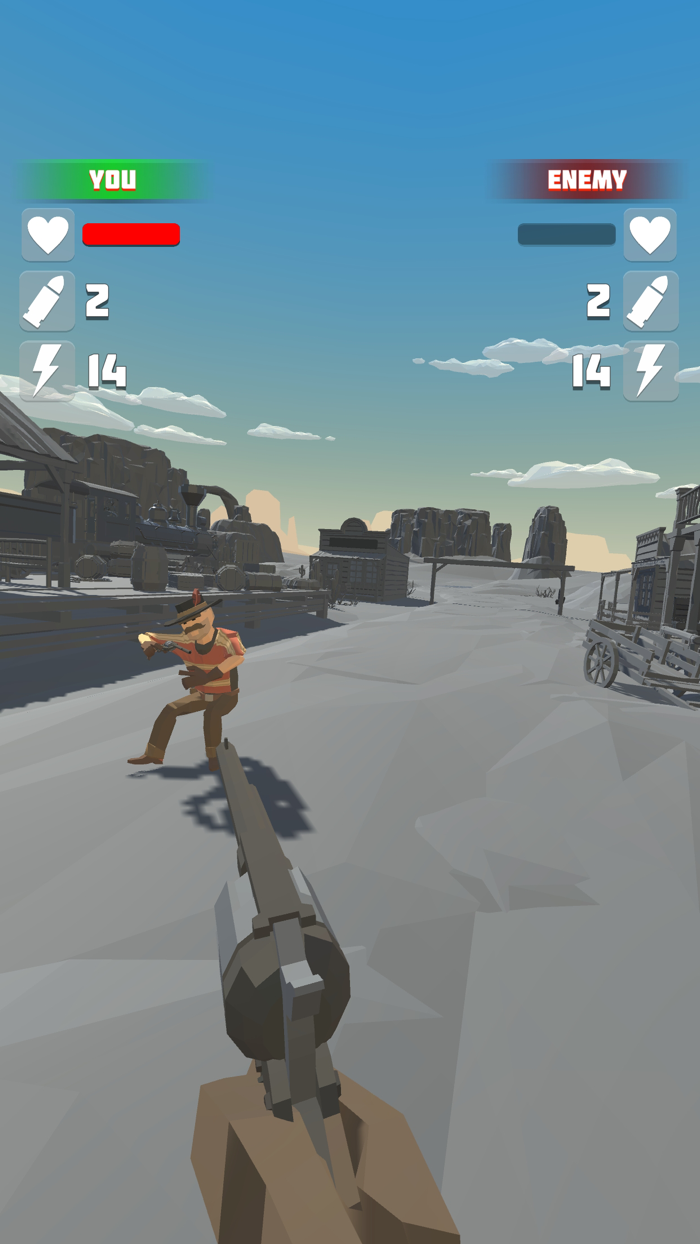 Cowboy Shooter Puzzle