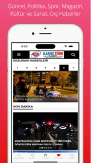 ajans türk haber iphone screenshot 2