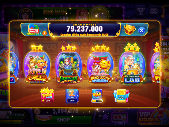 Rock N' Cash Casino-Slots Game iPad app afbeelding 5