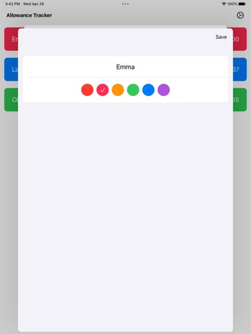 Allowance Trackerのおすすめ画像4