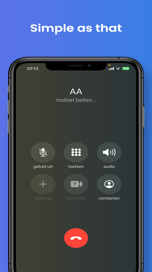 #4. ImageCall (iOS) Podle: Marwan Akhandaf