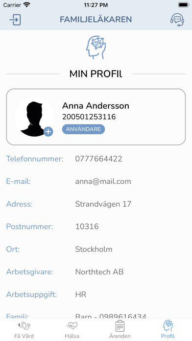 Familjeläkaren i Sverige Screenshot