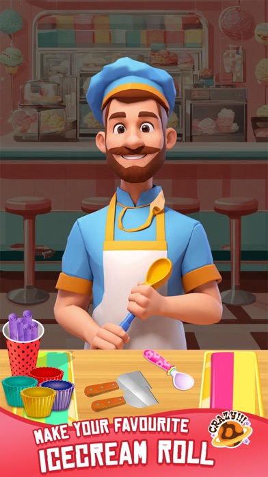 Dessert DIY Ice Cream Games Screenshot