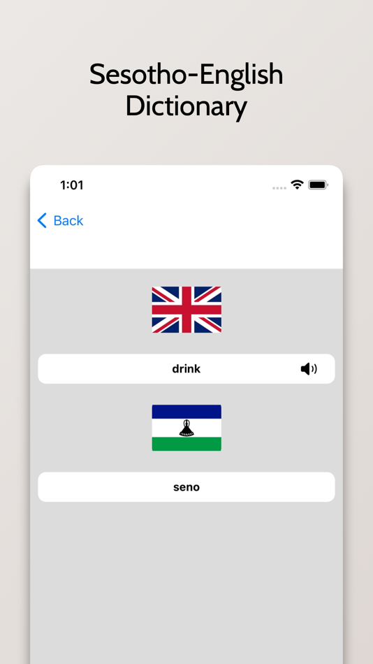 #4. Sesotho-English Dictionary (iOS) Podle: FB PUBLISHING LLC
