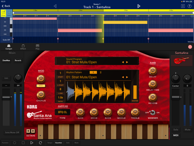 KORG Gadget 3 Screenshot