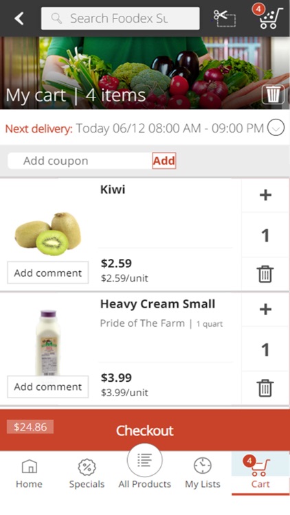 Foodex Supermarket screenshot-3