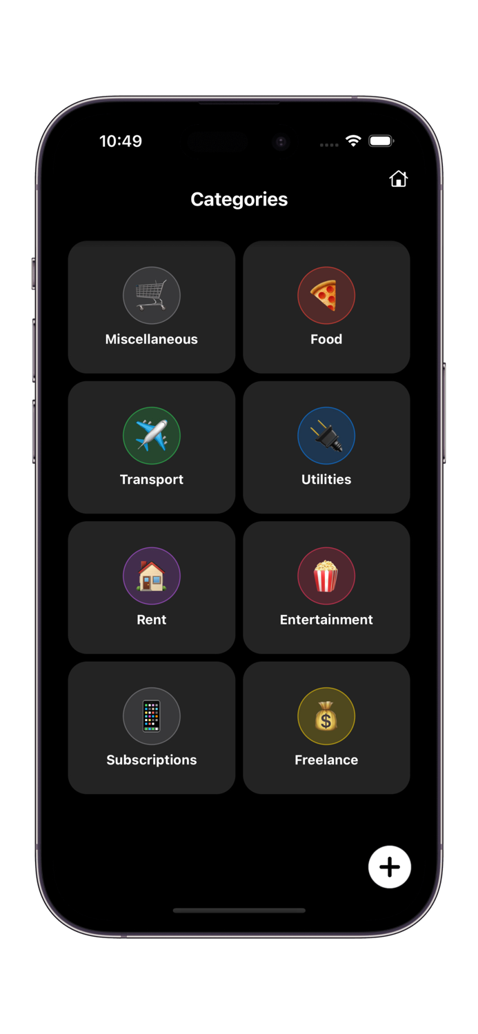 ExpenseLogger -Spending Habits