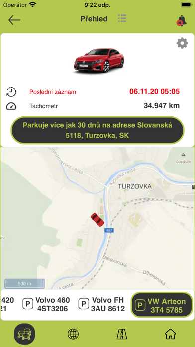 GPSdohled track! Screenshot