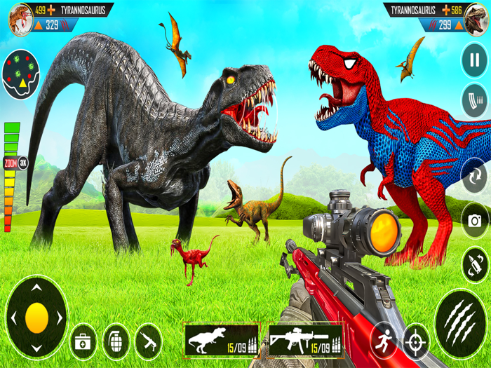 Wild Dino Hunting Game 3D