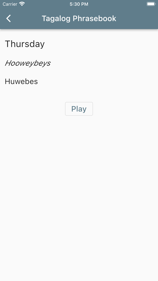 #3. Tagalog Basic Phrases (iOS) 由: Qvyshift LLC