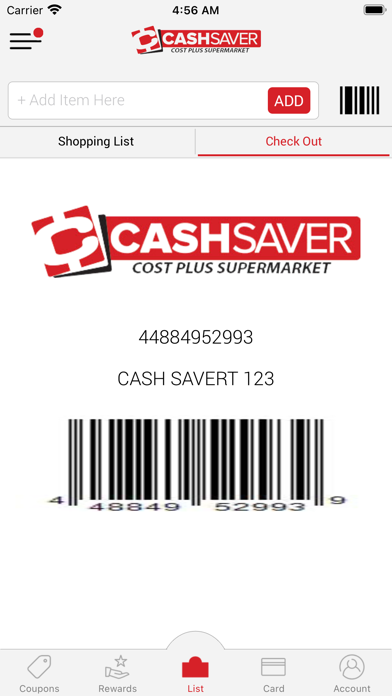 Cash Saver TX Screenshot