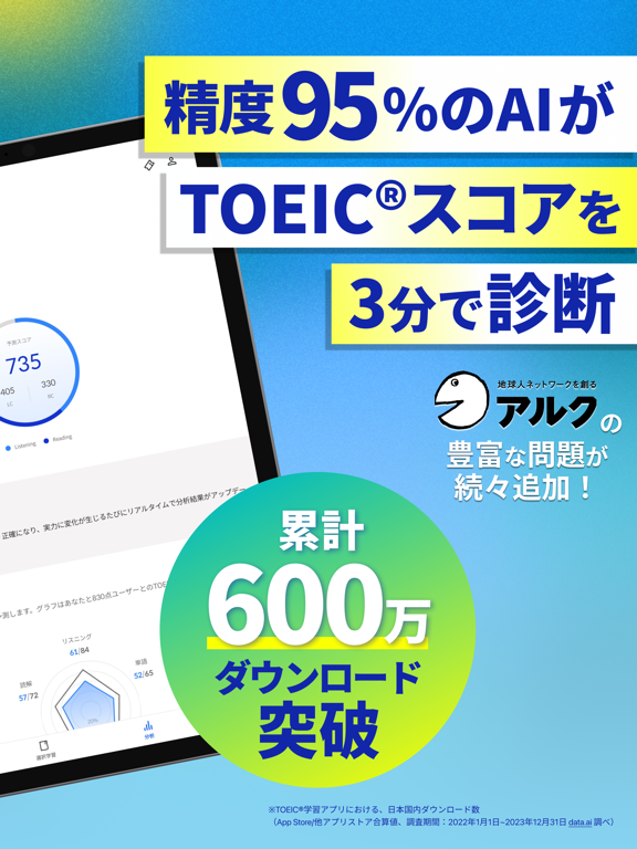 TOEIC®学習ならSantaアルク AIでTOEIC®対策のおすすめ画像2