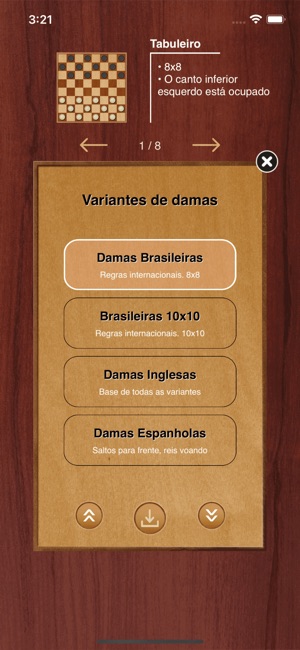Damas Clássicas (Portuguesas/Espanholas) na App Store