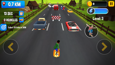 Skateboard Traffic Racer Screenshot