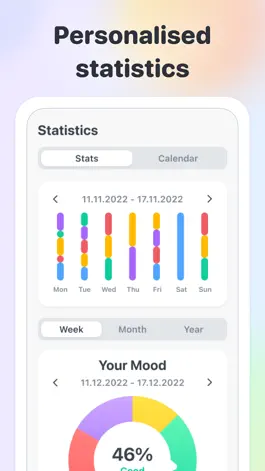 Game screenshot Daily Mood Tracker - Self Care hack