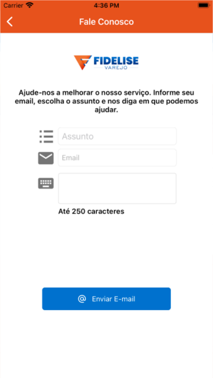 Cartão Fidelise Varejo