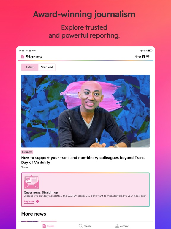 Screenshot #4 pour PinkNews | LGBTQ+ News